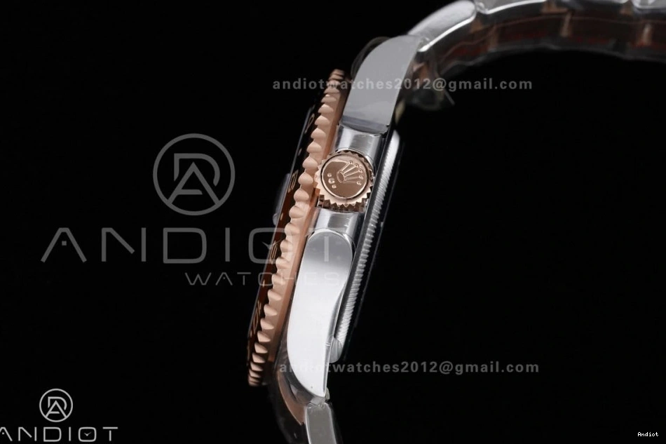 II GMT Bracelet 1:1 RG Master SS ARF Best on Edition V2 904L CHNR New SH3285 SS 126711 0521